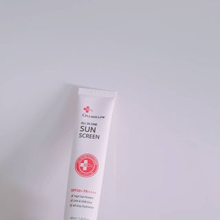 닥터셀멜로 셀멜로 올인원 선스크린 — 5점을 준 리뷰어가 2021년 4월 올린 사용 사진