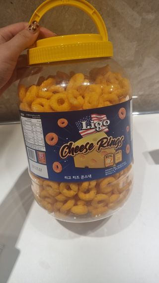 리고 치즈링 430g — 5점을 준 리뷰어가 2022년 9월 올린 사용 사진