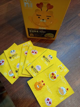 일동제약 마이니 마이니 생생톡톡비타C — 5점을 준 리뷰어가 2021년 2월 올린 사용 사진