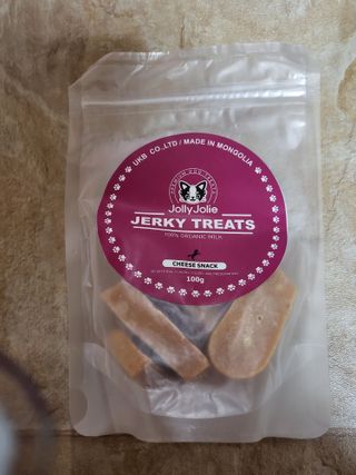 [졸리졸리] 애견 치즈스틱 (HORSE MILK CHEESE) — 리뷰어가 2023년 1월 올린 사용 사진
