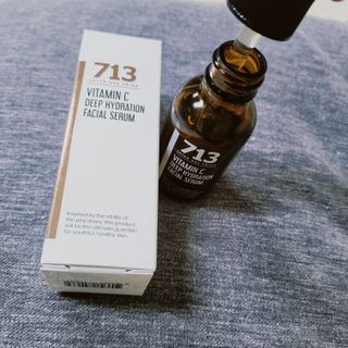[세븐원쓰리 713] 피부톤을 속부터 밝게 피누스 비타민C 딥 하이드레이션 세럼 — 4점을 준 리뷰어가 2021년 11월 올린 사용 사진
