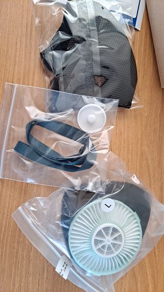 어치제작소 MaskSir Fusion Mask — 3점을 준 리뷰어가 2022년 5월 올린 사용 사진