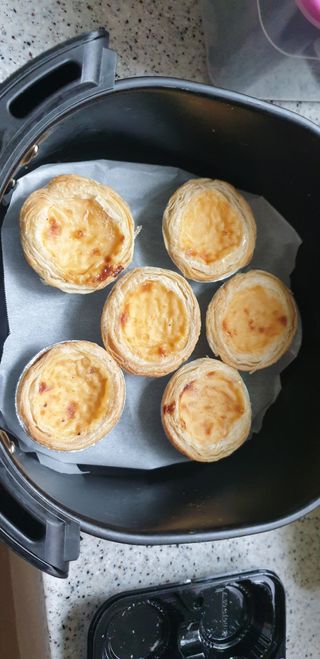 디앙뜨 포르투갈 에그타르트 오리지널 맛+패션후르츠+초콜릿타르트 맛 중 택1 — 5점을 준 리뷰어가 2021년 7월 올린 사용 사진