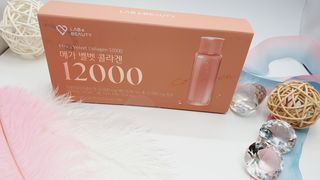랩앤뷰티 메가 벨벳 콜라겐 12000 — 5점을 준 리뷰어가 2021년 5월 올린 사용 사진