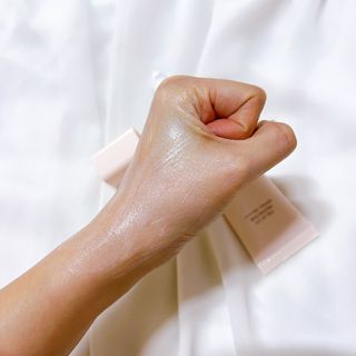 프리마인 선크림만 바꿨을 뿐인데 매일 물 2L챙겨먹고 기초케어 완벽하게 한 물빛피부 완성,셀라브UV프로텍터 — 5점을 준 리뷰어가 2023년 8월 올린 사용 사진