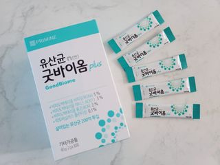 프리마인 유산균 국가지정연구소 선정, 살아있는 생유산균 200억 마리의 힘. 유산균n굿바이옴플러스 — 5점을 준 리뷰어가 2021년 9월 올린 사용 사진