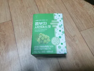 참앤들황토농원 7가지 맛! 탄산 톡톡! 스파클링! 데이앤 콤부차 7종 10포 1박스씩 ★총 7박스★ — 4점을 준 리뷰어가 2023년 2월 올린 사용 사진