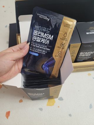 [브이푸드] 옵티MSM 관절케어 (70ml x30포) — 5점을 준 리뷰어가 2022년 6월 올린 사용 사진