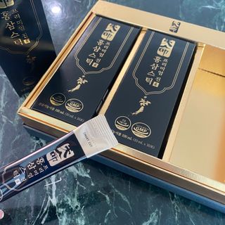 헬스업_천명진프리미엄홍삼스틱_10ml x 30포 — 5점을 준 리뷰어가 2021년 3월 올린 사용 사진