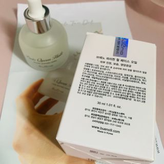 브에노 파리퀸 윌 페이스 오일 — 4점을 준 리뷰어가 2021년 7월 올린 사용 사진
