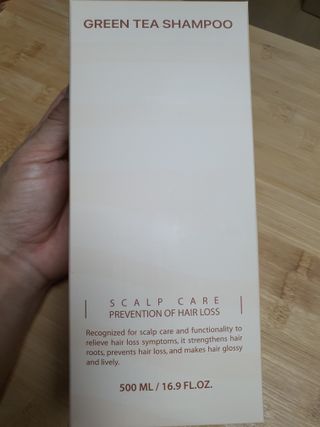 프리마인 더이상 뻣뻣하고 효과없는 탈모샴푸는 NO. 근본부터 케어하는 셀베이스 그린티샴푸(500ml) — 5점을 준 리뷰어가 2023년 1월 올린 사용 사진