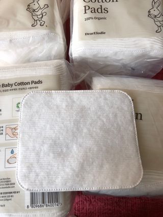 디어엘로디 프리미엄 유기농 베이비 솜티슈 40매 3 + 1 PACK — 5점을 준 리뷰어가 2021년 2월 올린 사용 사진