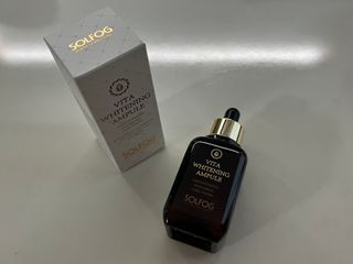 소담스퀘어 상암 솔포그 비타민 화이트닝 앰플 50ml 안티에이징 항산화 가미 잡티 트러블 세라마이드 — 5점을 준 리뷰어가 2022년 11월 올린 사용 사진