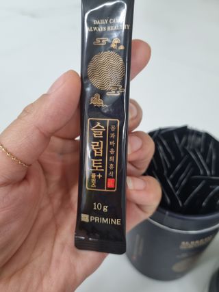 프리마인 자체 기업부설 연구소에서 찾아낸 건강한 수면의 비밀.  슬립토 플러스 30포 — 5점을 준 리뷰어가 2021년 10월 올린 사용 사진