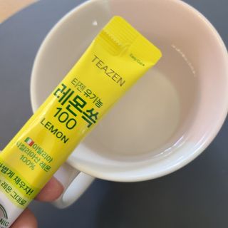 [티젠] 푸룬쏙+풋사과쏙+유기농 레몬쏙 100 — 5점을 준 리뷰어가 2025년 2월 올린 사용 사진