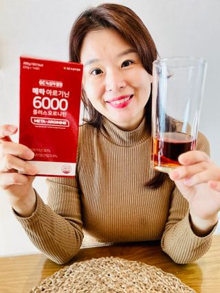 메타아르기닌 GC녹십자웰빙 메타 아르기닌 6000 플러스 오르니틴 — 5점을 준 리뷰어가 2022년 11월 올린 사용 사진