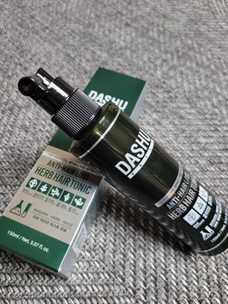다슈코리아 다슈 데일리 안티 헤어로스 허브 헤어토닉 150ml — 5점을 준 리뷰어가 2021년 1월 올린 사용 사진