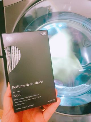 [이즈라이프코스메틱] 퍼퓸 드라이어 시트 히노끼향  or 블랑향 2중 택1 30매 — 5점을 준 리뷰어가 2021년 5월 올린 사용 사진