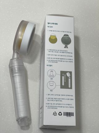 해피달링 약산성 비타민 샤워기 — 5점을 준 리뷰어가 2023년 2월 올린 사용 사진