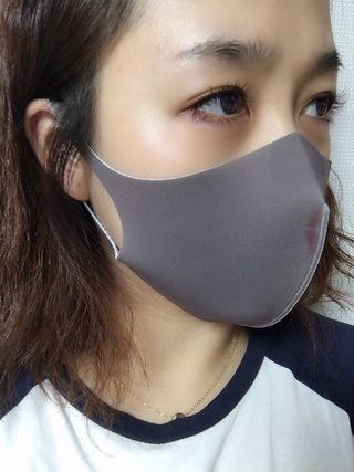 [에이블밤부] 리퓨어 쿠퍼 마스크 10color — 4점을 준 리뷰어가 2021년 2월 올린 사용 사진