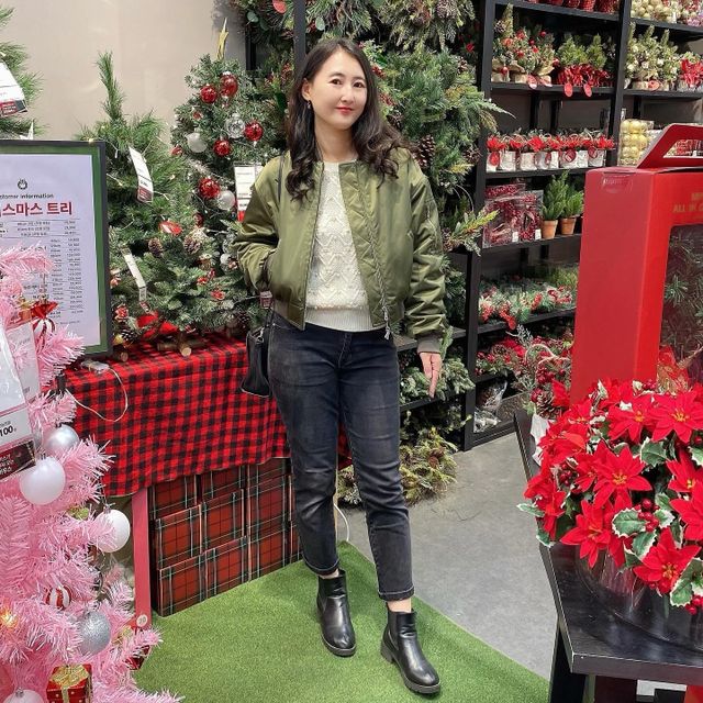 23FW ECO-BOMBER JUMPER 리뷰 사진
