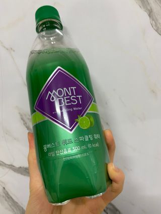 몽베스트 Montbest with Sparkling water Lime20병 — 5점을 준 리뷰어가 2021년 10월 올린 사용 사진