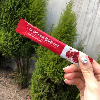 이너미인 석류 콜라겐 스틱 — 5점을 준 리뷰어가 2021년 1월 올린 사용 사진