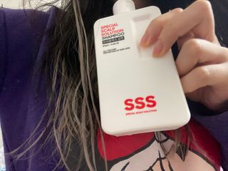 트리플에스 탈모 샴푸 275ml + 실크 트리트먼트 275ml — 5점을 준 리뷰어가 2021년 2월 올린 사용 사진