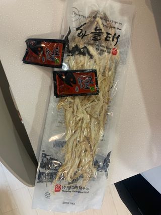 [오늘바스켓] 용대리 손질하늘태 130g — 4점을 준 리뷰어가 2021년 6월 올린 사용 사진