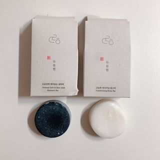 두류헌 샴푸바+컨디셔닝 린스바 머리가꿈세트 — 4.5점을 준 리뷰어가 2022년 7월 올린 사용 사진