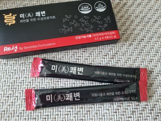 새롬바이오 리생 [미쾌변] 차전자피 식이섬유 건강기능식품 3팩 — 5점을 준 리뷰어가 2021년 7월 올린 사용 사진