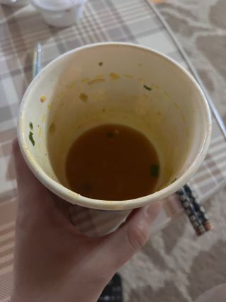 NISSIN 닛신 컵누들  4종 - 씨푸드오리지날, 씨푸드 스파이시, 씨푸드 커리, 씨푸드 XO소스 — 5점을 준 리뷰어가 2022년 5월 올린 사용 사진