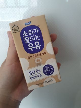 소화가 잘되는 우유 국산 5곡 미숫가루 — 5점을 준 리뷰어가 2021년 9월 올린 사용 사진