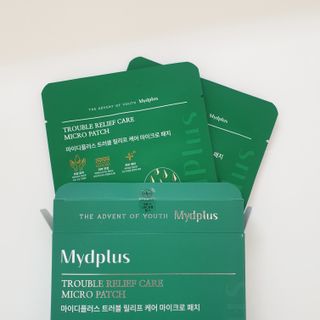 마이디플러스 트러블 릴리프 케어 마이크로 패치 1박스 2매 — 5점을 준 리뷰어가 2021년 11월 올린 사용 사진
