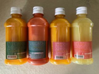 탐라원 제주의 맛, 몬딱주스 4종세트 - 한라봉몬딱주스, 천혜향몬딱주스, 청귤에이드, 당근몬딱주스 — 4.5점을 준 리뷰어가 2021년 7월 올린 사용 사진
