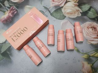 랩앤뷰티 메가 벨벳 콜라겐 12000 — 5점을 준 리뷰어가 2021년 5월 올린 사용 사진