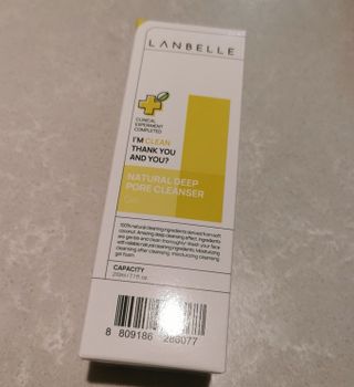 랑벨 내츄럴 딥 포어 클렌저 210ml (저자극 약산성 천연 클렌징 젤) — 5점을 준 리뷰어가 2022년 5월 올린 사용 사진