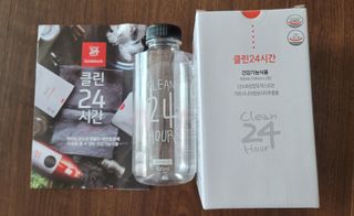 클린24시간 1BOX(5포) + 전용보틀(500ml) — 5점을 준 리뷰어가 2022년 10월 올린 사용 사진