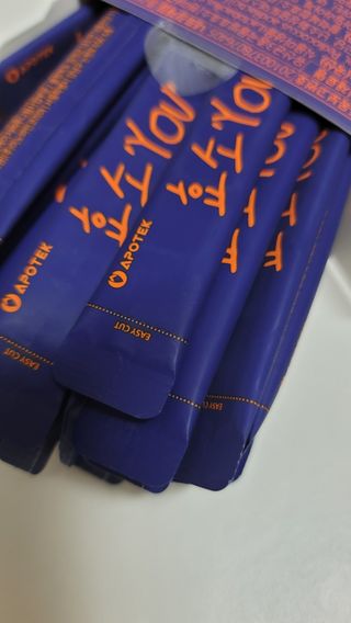 [푸름웰니스] 아포텍 효소 YOU 1개월3g 30포 — 5점을 준 리뷰어가 2021년 10월 올린 사용 사진