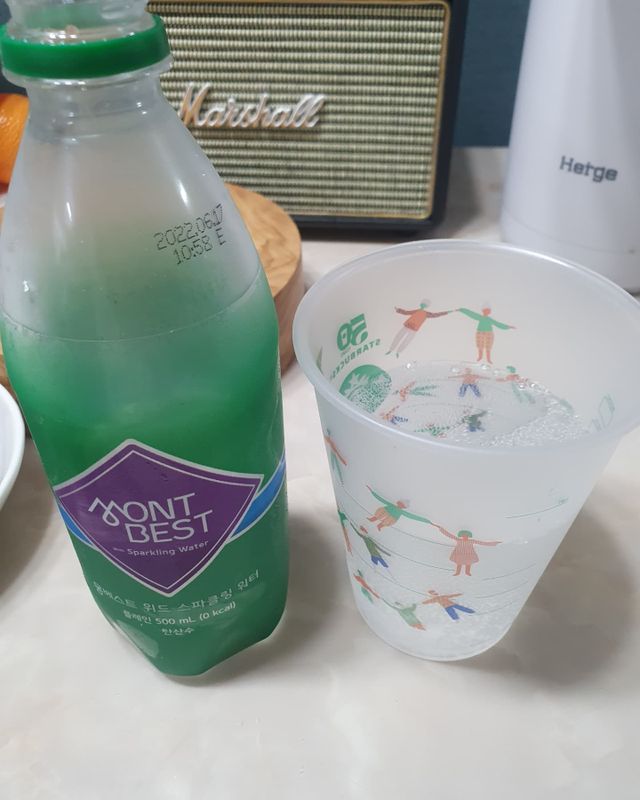 Montbest with Sparkling water Plain 20병 리뷰 사진