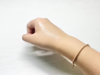 랑벨 랑바이오 블랙 시카 크림 50ml(블랙비 프로폴리스, 시카 4종, 판테놀 10 함유) — 5점을 준 리뷰어가 2022년 5월 올린 사용 사진