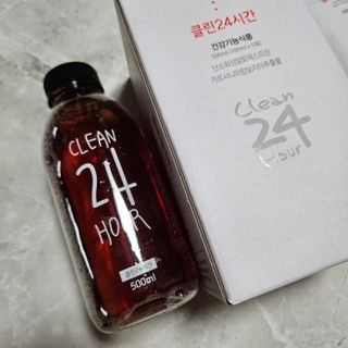 클린24시간 1BOX(5포) + 전용보틀(500ml) — 5점을 준 리뷰어가 2023년 6월 올린 사용 사진