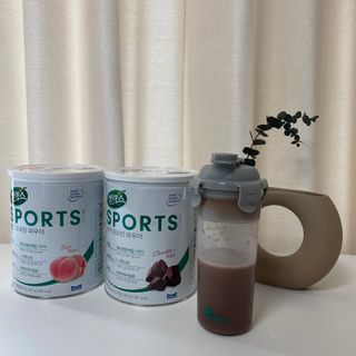 셀렉스스포츠 셀렉스 스포츠 웨이 프로틴 파우더 2종 + 텀블러 세트 — 4.5점을 준 리뷰어가 2021년 6월 올린 사용 사진