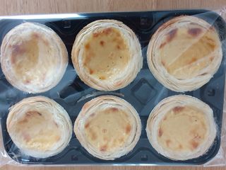 디앙뜨 포르투갈 에그타르트 오리지널 맛+패션후르츠+초콜릿타르트 맛 중 택1 — 4점을 준 리뷰어가 2021년 7월 올린 사용 사진