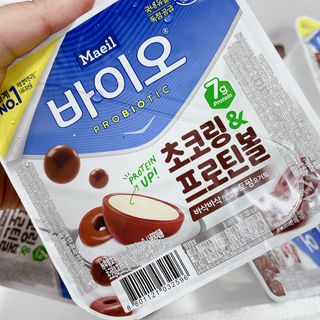 매일바이오 토핑요거트 — 5점을 준 리뷰어가 2021년 5월 올린 사용 사진