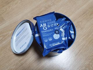 서울약사신협_프로바이오생유산균_2.5G x 100포 — 5점을 준 리뷰어가 2021년 4월 올린 사용 사진