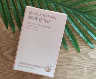 방방곳곳 청수체 콜라겐 — 3.5점을 준 리뷰어가 2022년 3월 올린 사용 사진