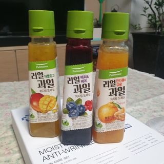 [풀무원] 리얼 과일  저지방 드레싱 240g 3종 — 5점을 준 리뷰어가 2021년 2월 올린 사용 사진