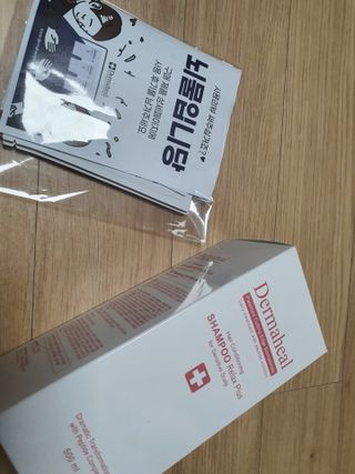 더마힐 헤어 컨디셔닝 샴푸 릴렉스 500ml — 5점을 준 리뷰어가 2021년 3월 올린 사용 사진
