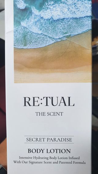 레츄얼 더 센트 바디로션 시크릿 파라다이스(500ml) — 5점을 준 리뷰어가 2022년 7월 올린 사용 사진